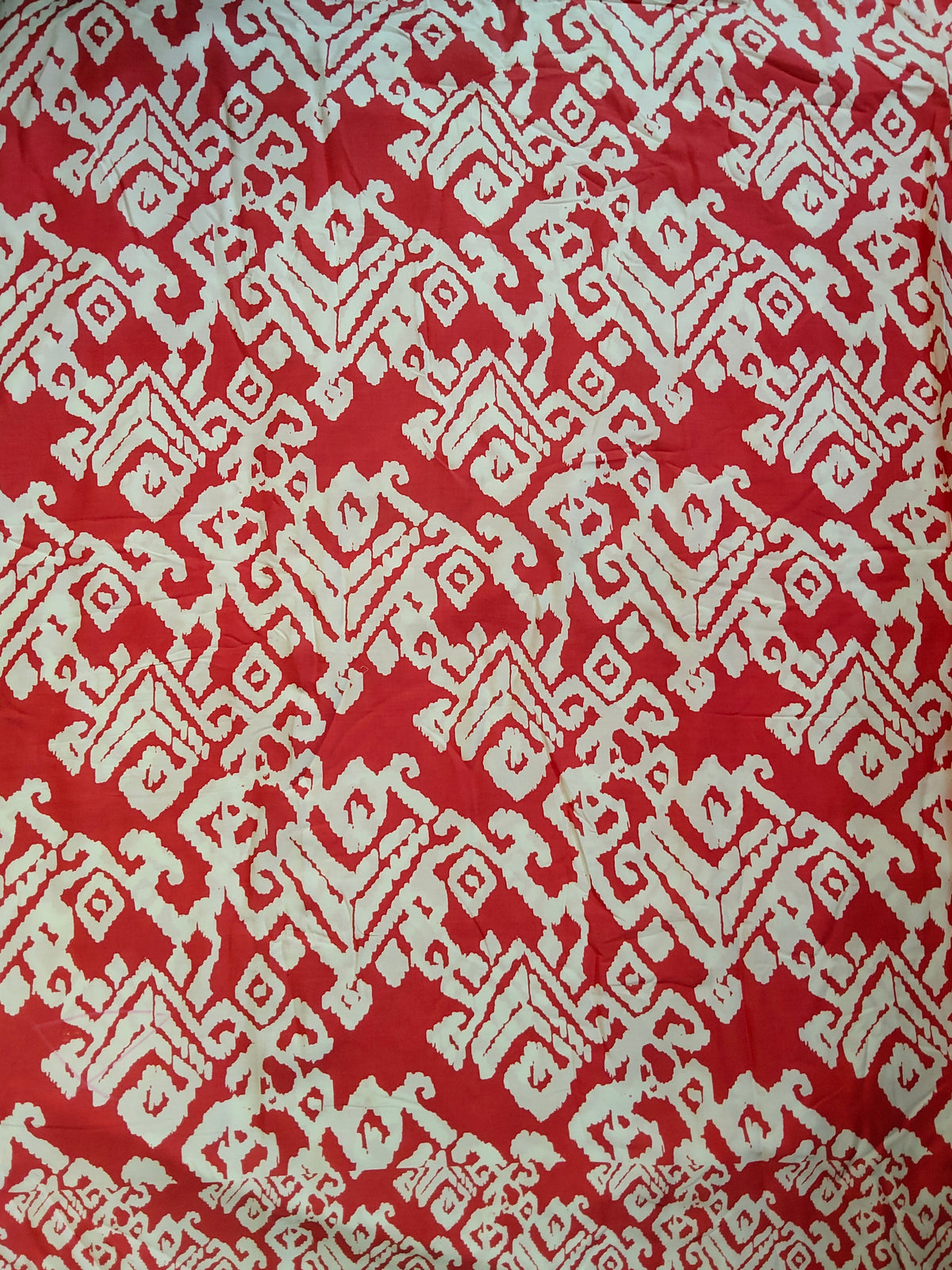 Buy Rayon Ikkat Print Fabric