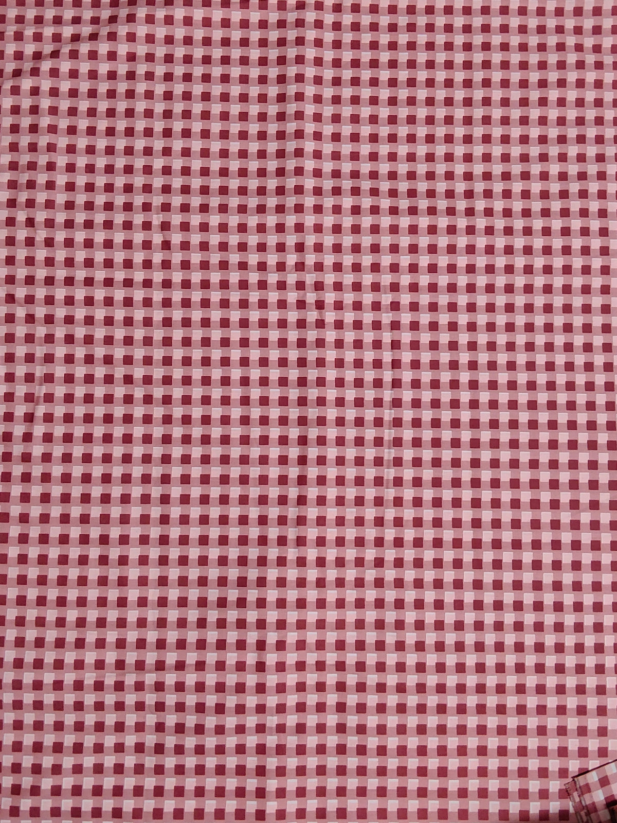 Buy Cotton Poplin Check Fabric