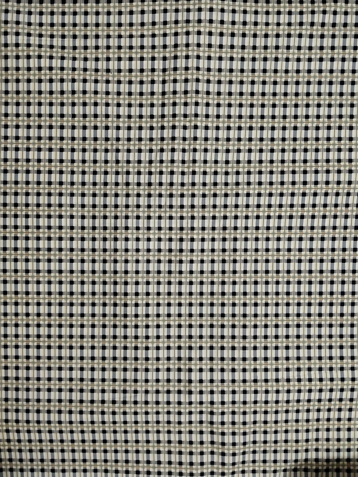 Buy Cotton Poplin Check Print Fabric