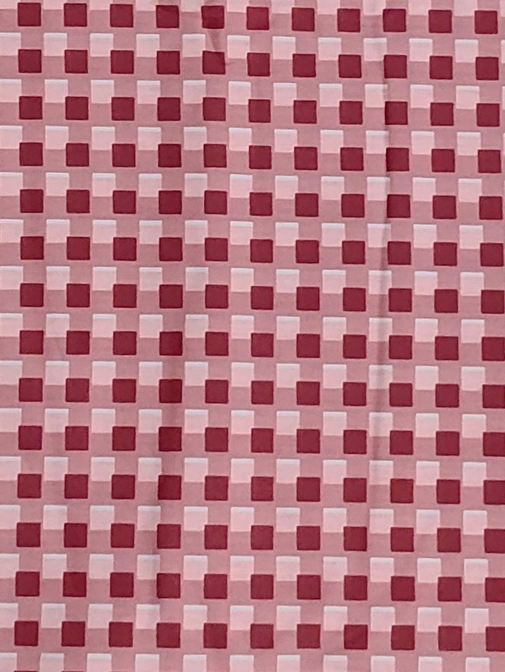 Buy Cotton Poplin Check Fabric
