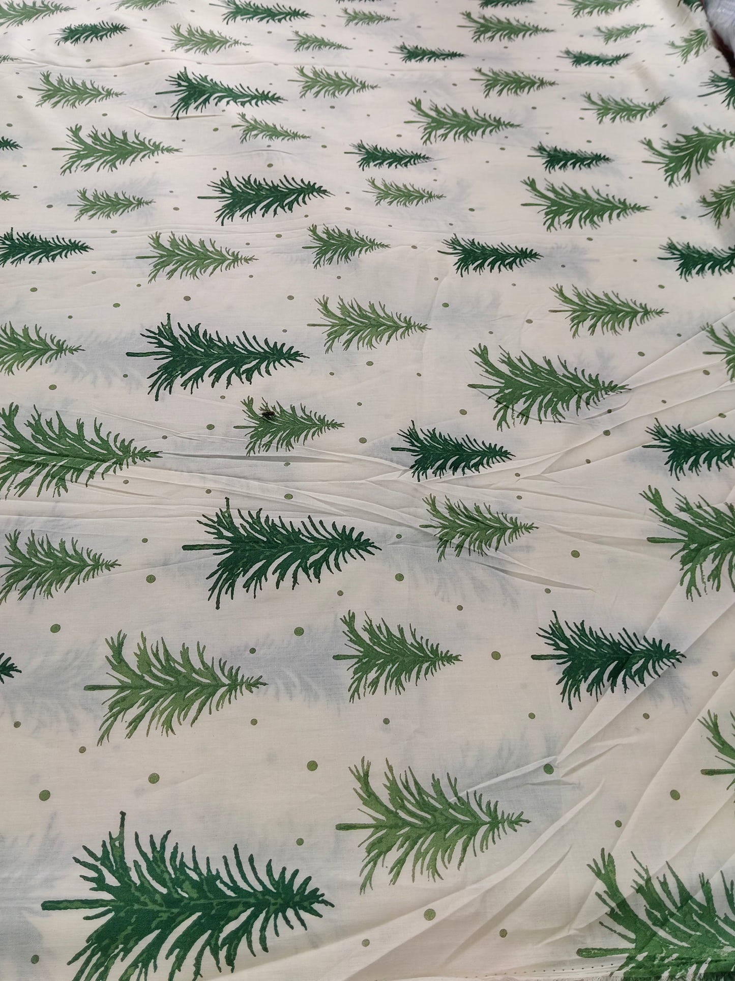 Buy Cotton Cambric Tree Print Fabric
