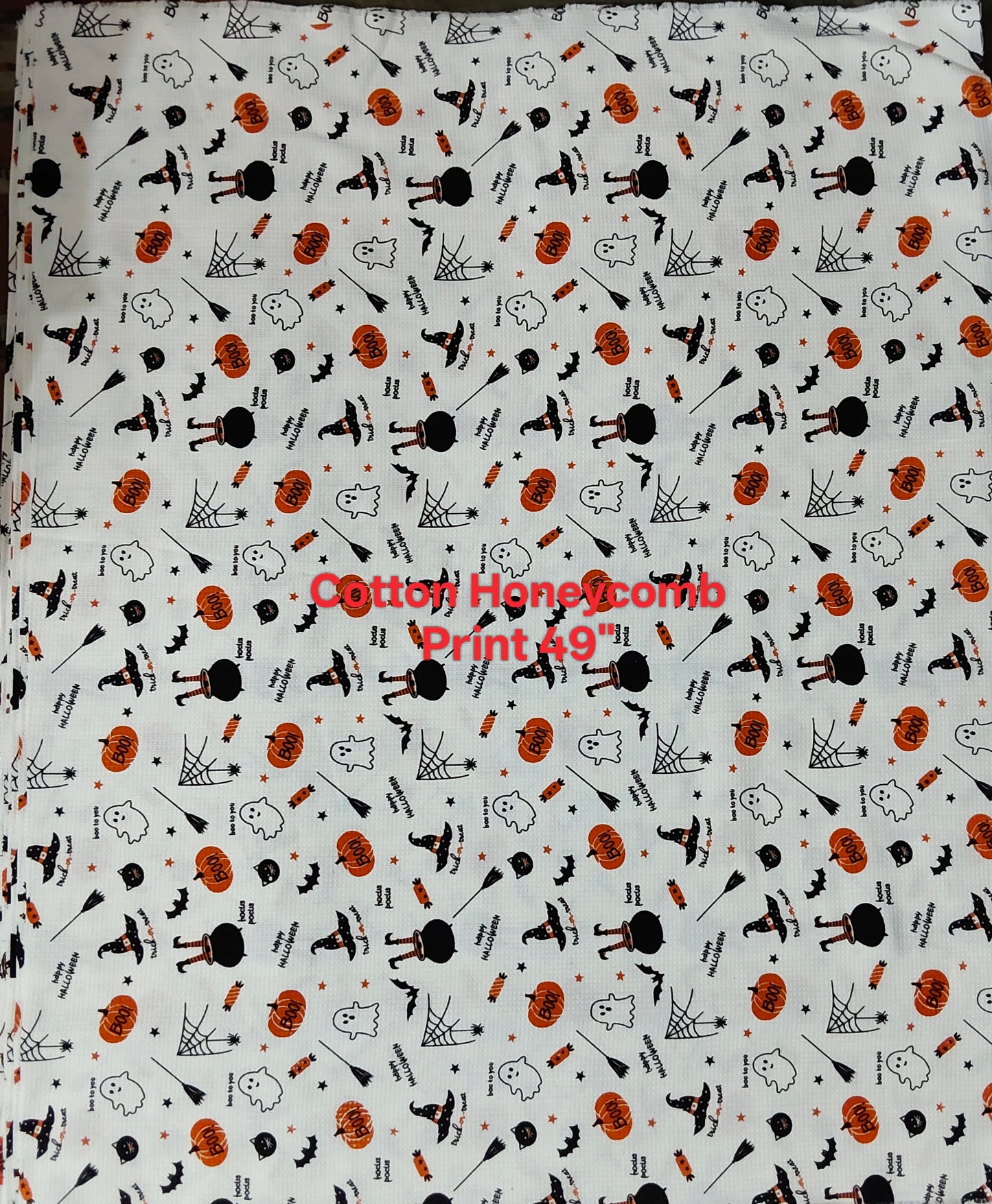 Buy Cotton Honeycomb Print Fabric