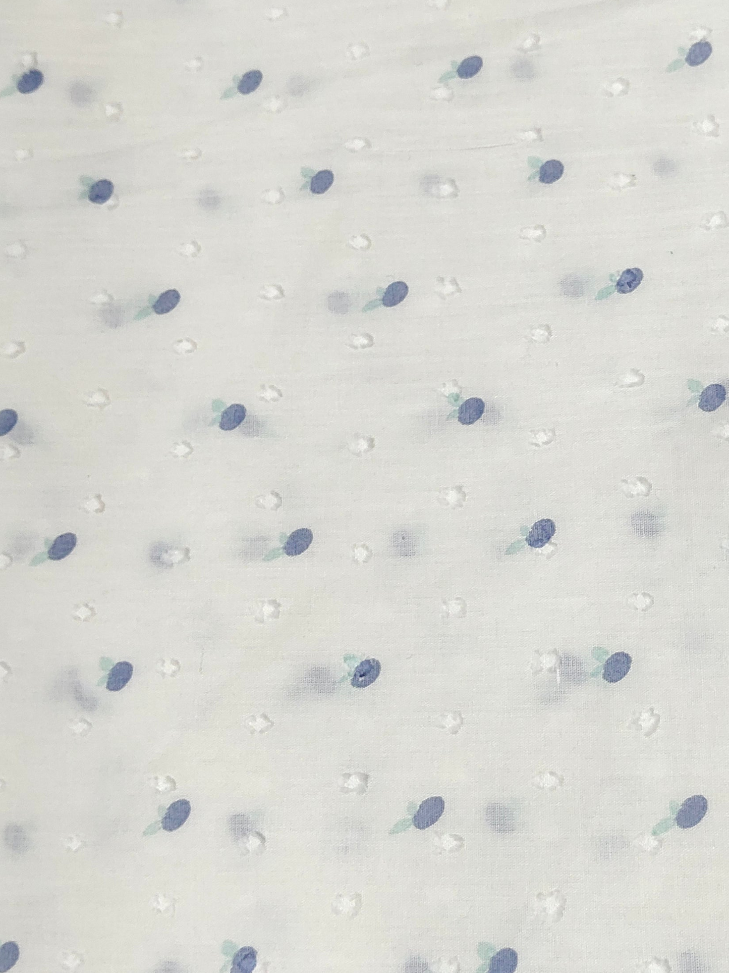 Buy Cotton Voile Dobby Swiss Dot Micro Motif Print Fabric