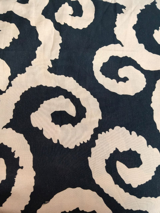 Buy Viscose Linen Print Fabric