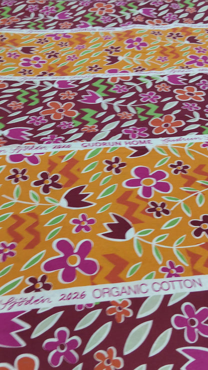 Buy Cotton Sheeting Gudrun fjoden Floral Print Fabric