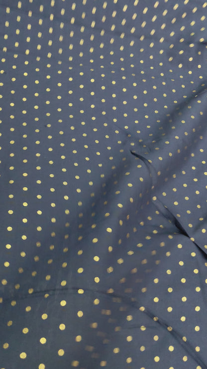 Buy Rayon Lurex Dot Print Fabric