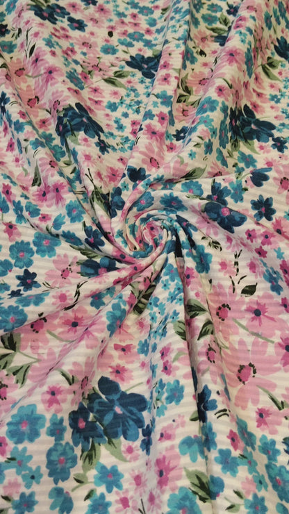 Buy Cotton Self Stripe Fabric