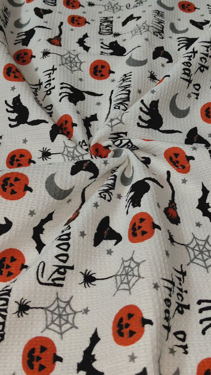 Buy Cotton Honeycomb Waffle Print Fabric