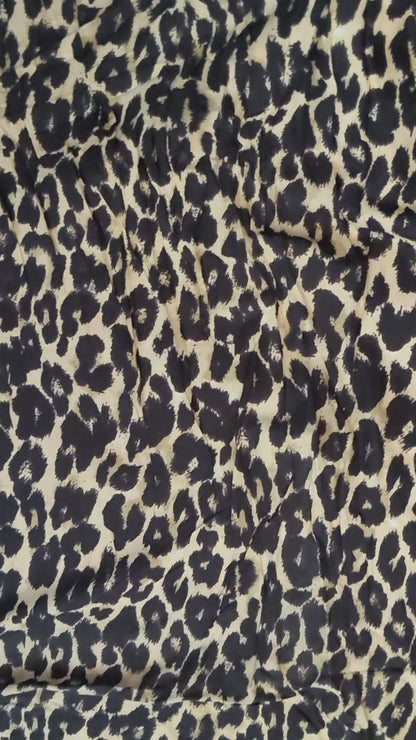 Rayon Cheetah Print Fabric