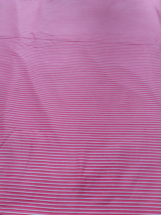 Buy Cotton Cambric Stripe Print Fabric