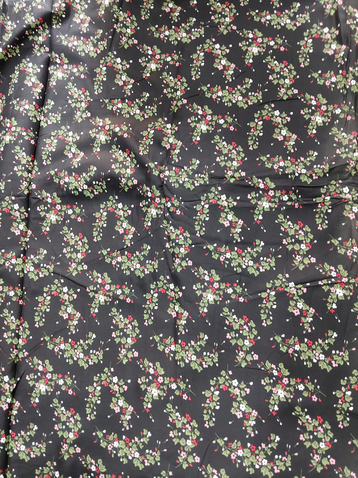 Buy Rayon Ditsy Floral Print Fabric