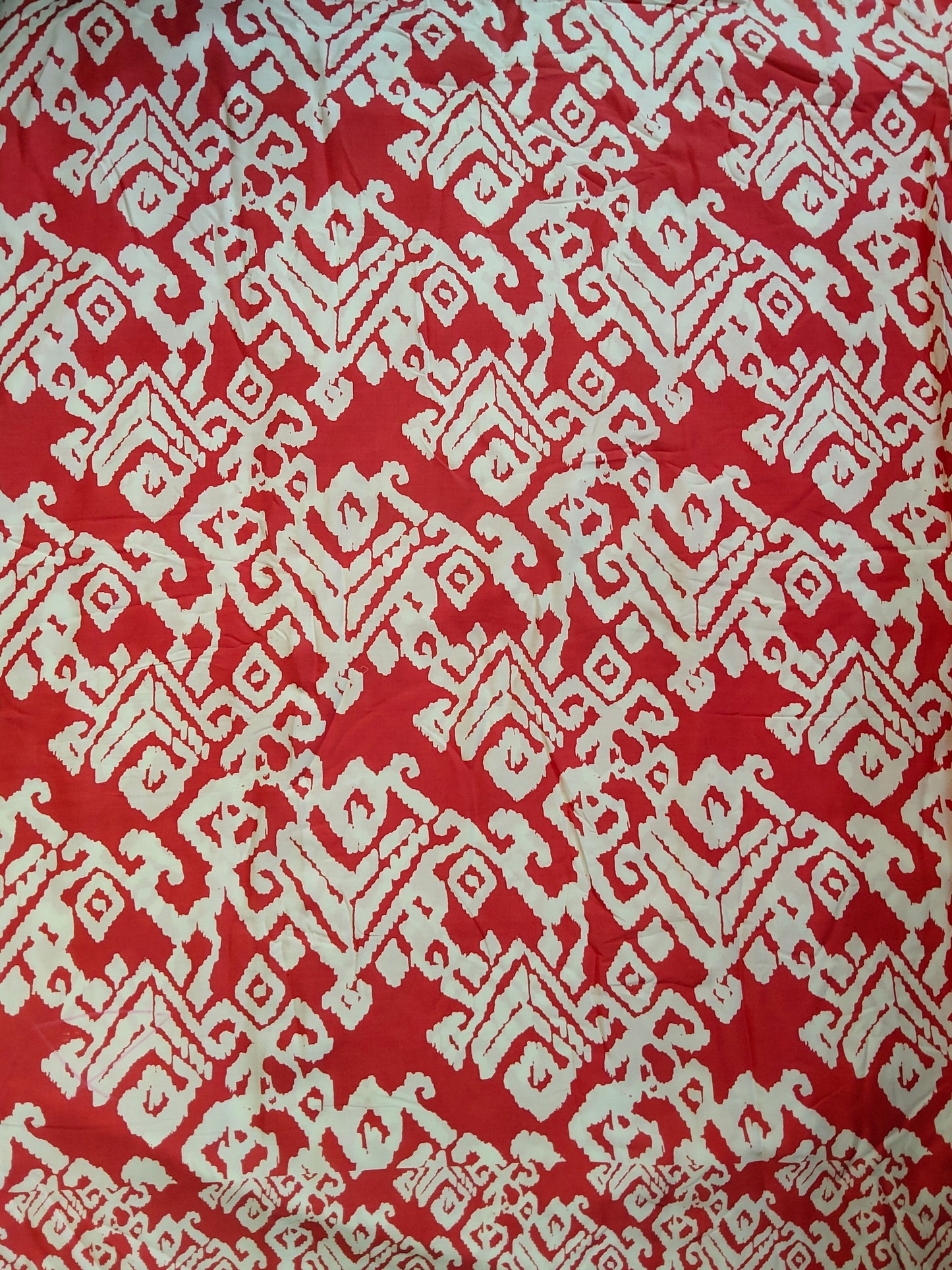 Buy Rayon Ikkat Print Fabric