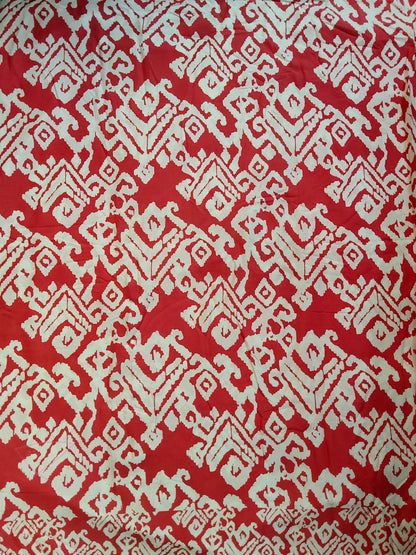 Buy Rayon Ikkat Print Fabric
