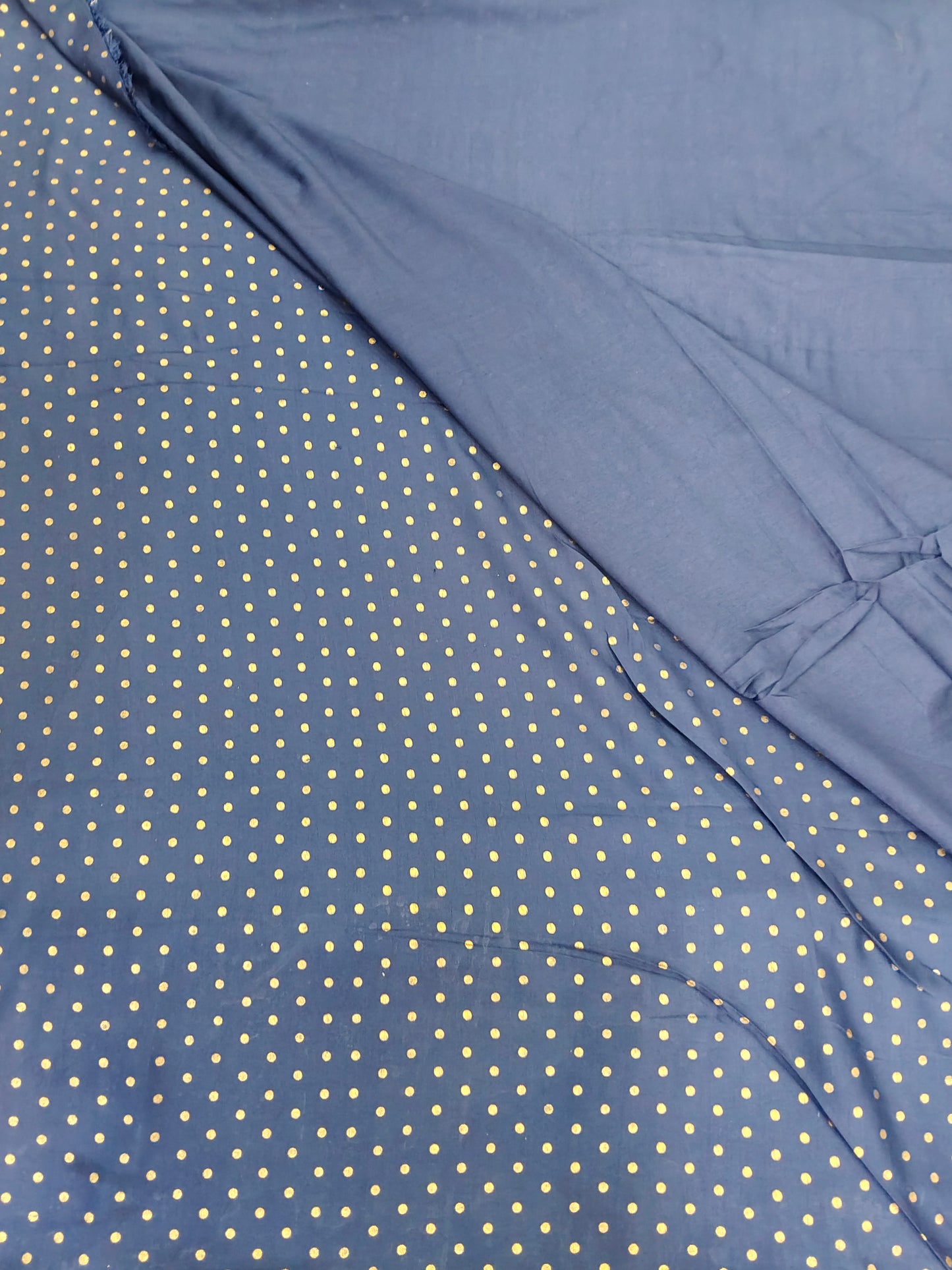 Buy Rayon Lurex Dot Print Fabric