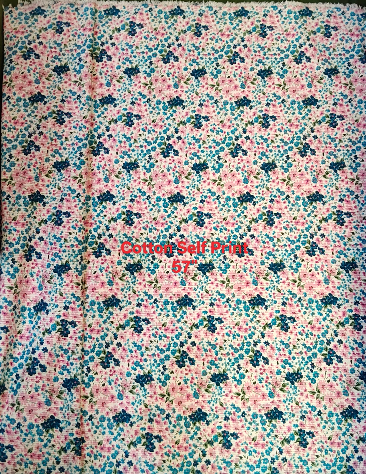 Buy Cotton Self Stripe Fabric