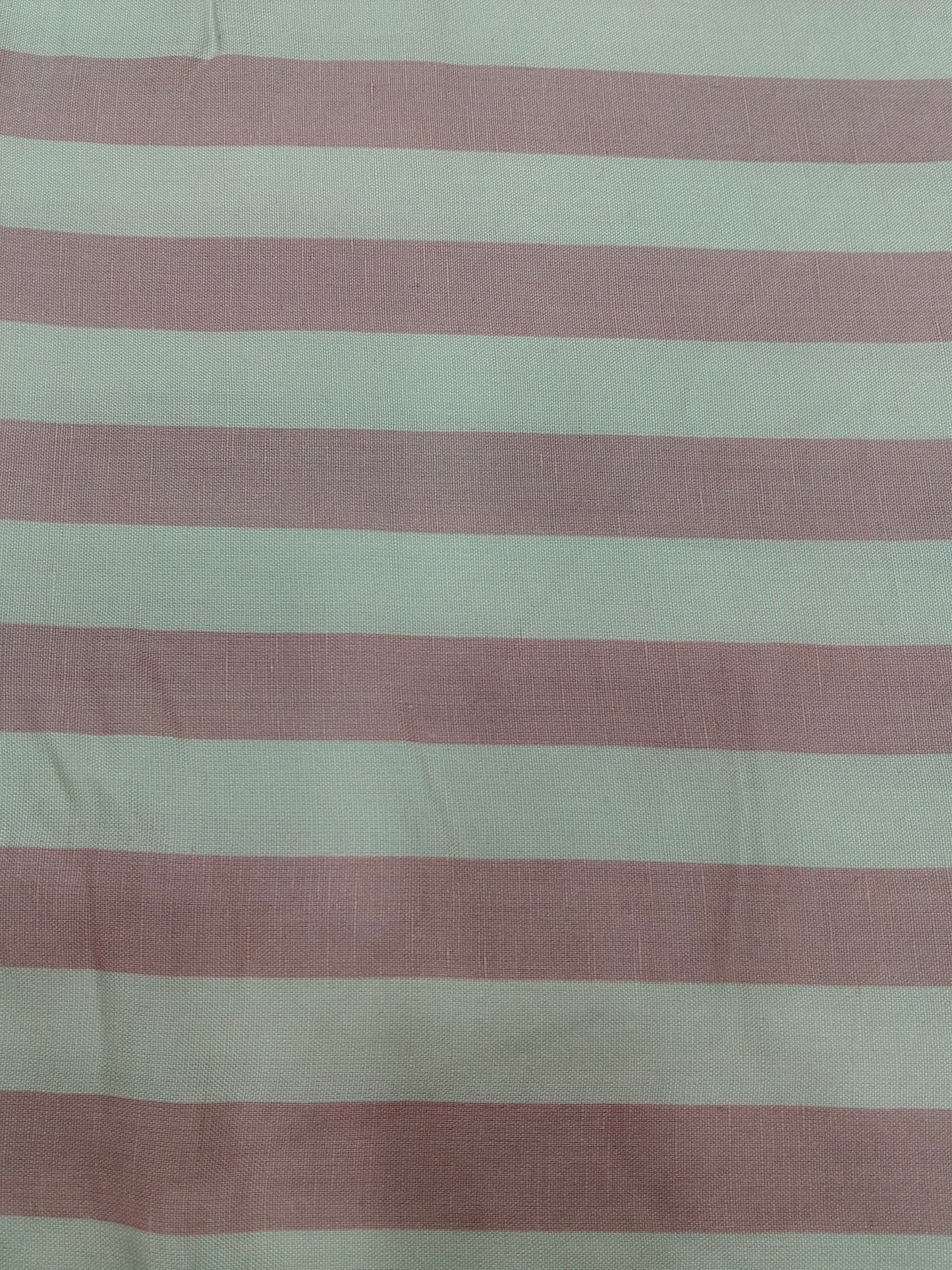 Buy Viscose Linen Pink Stripe Print Fabric