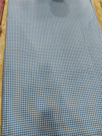 Buy Cotton Poplin Gingham Check Print Fabric