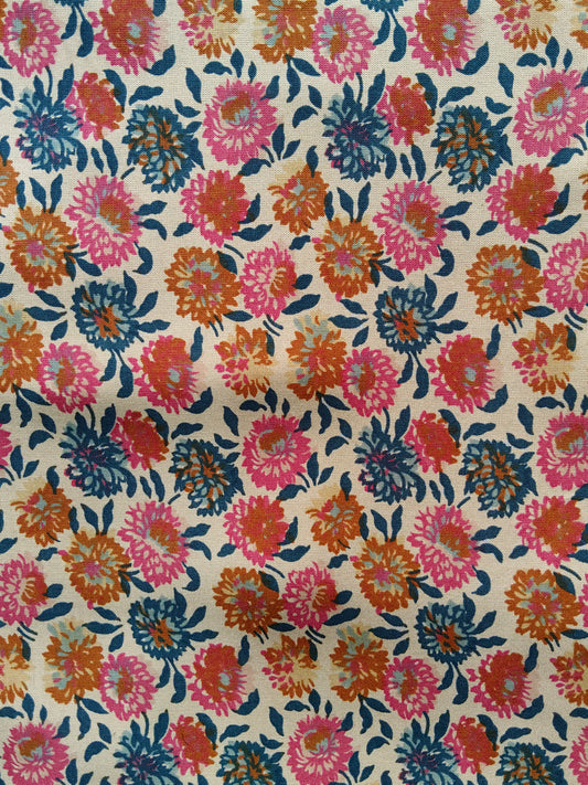 Buy Rayon Liberty Style Floral Print Fabric
