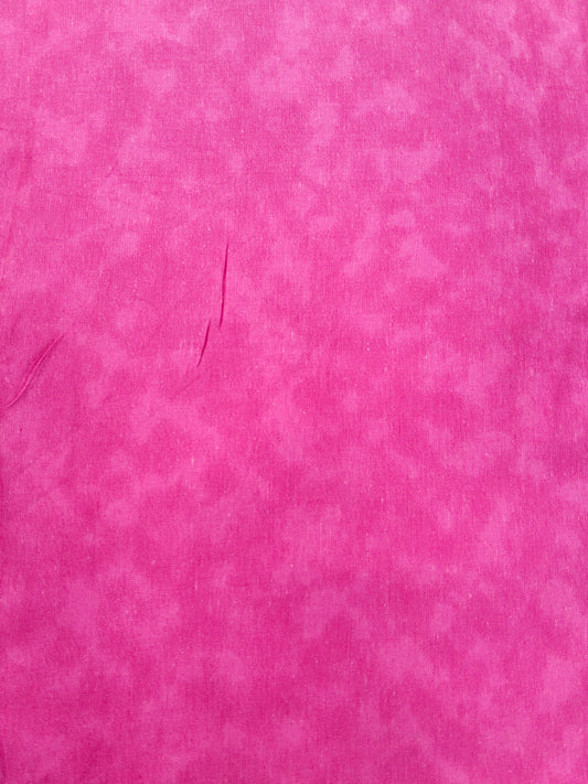 Buy Viscose Linen Pink Cloud Design Print Fabric