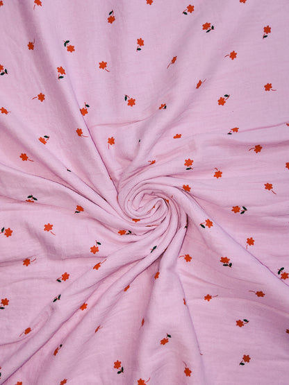 Buy Cotton Double Cloth Muslin Print Fabric