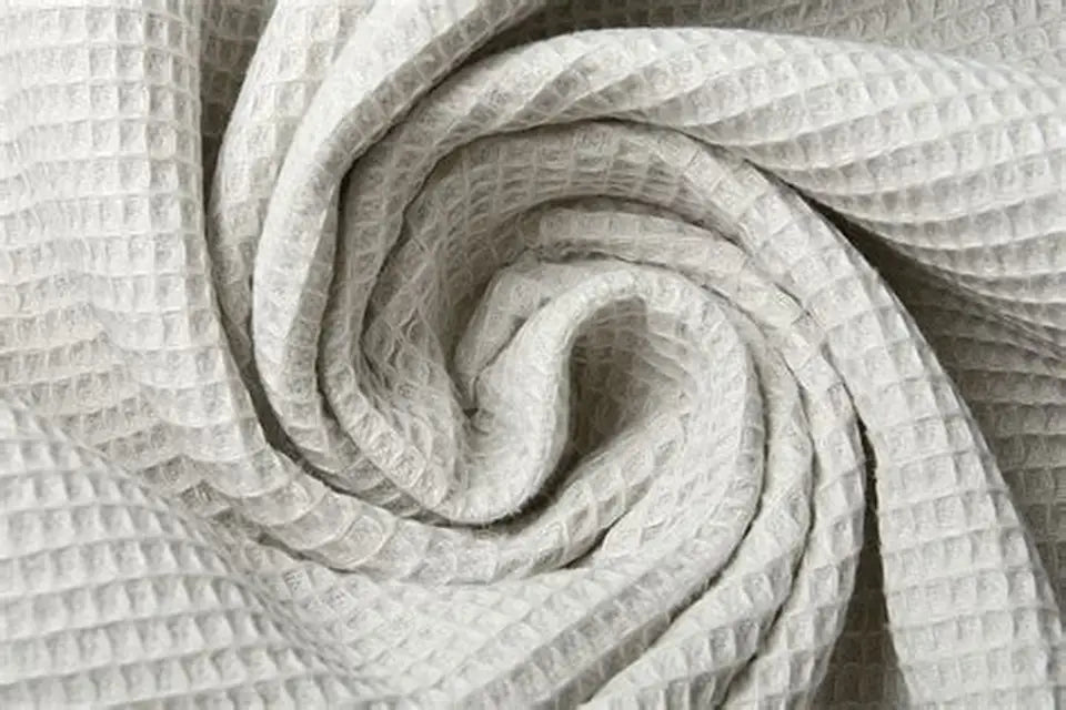 Buy Cotton Honeycomb Pique Waffle Fabric