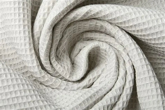 Buy Cotton Honeycomb Pique Waffle Fabric