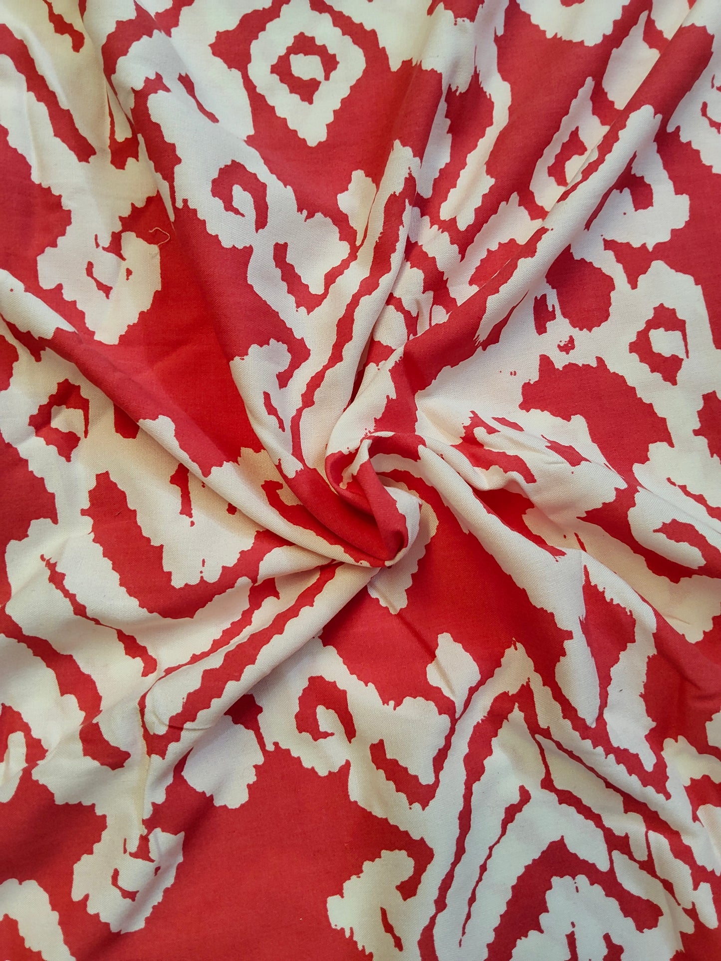 Buy Rayon Ikkat Print Fabric