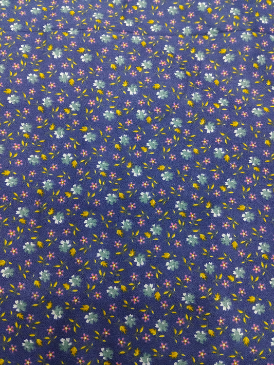 Buy Rayon Ditsy Floral Print Fabric