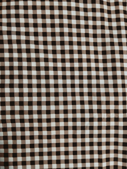 Buy Cotton Poplin Check Print Fabric