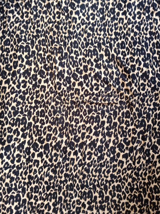 Rayon Cheetah Print Fabric