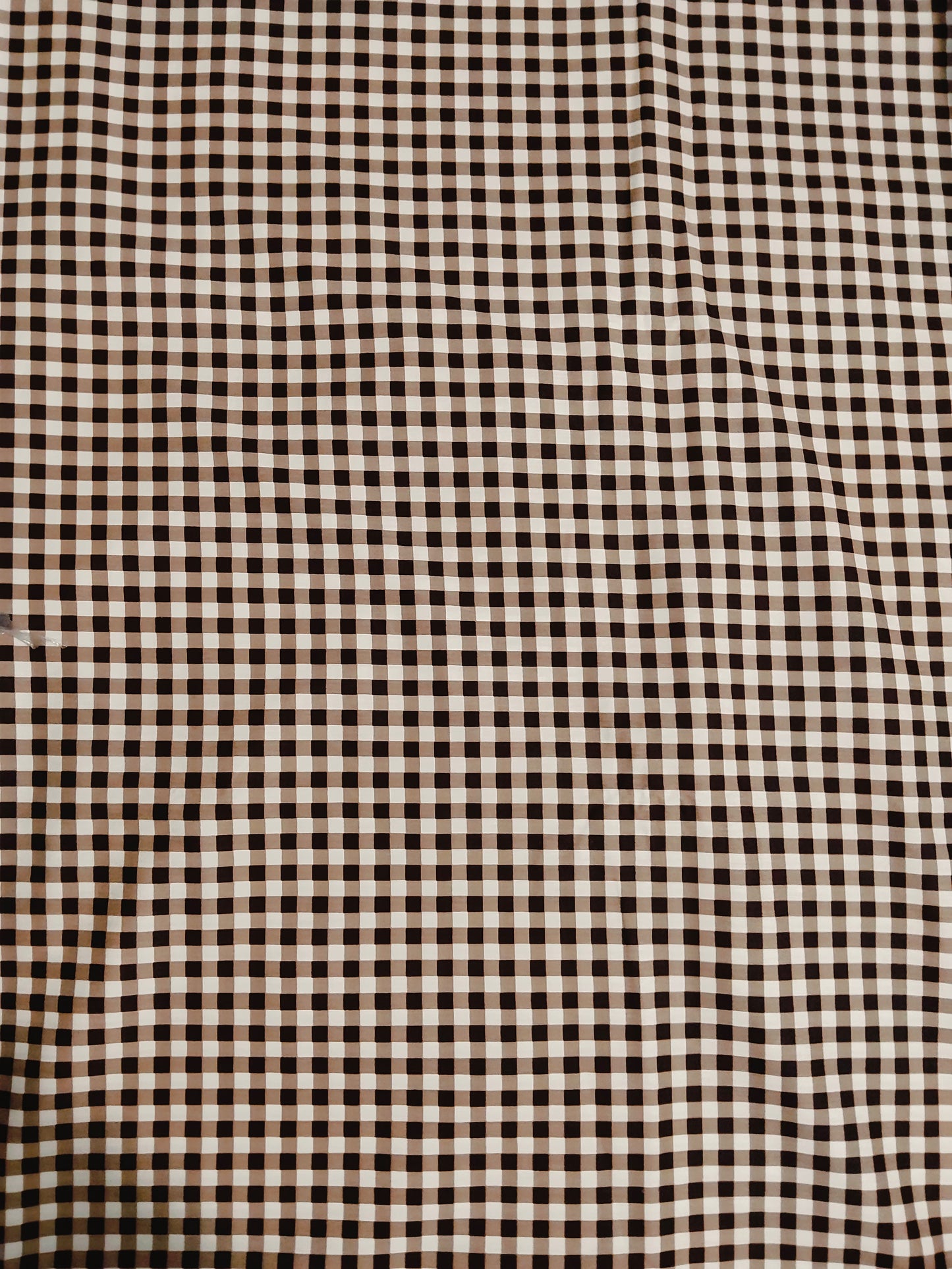 Buy Cotton Poplin Check Print Fabric
