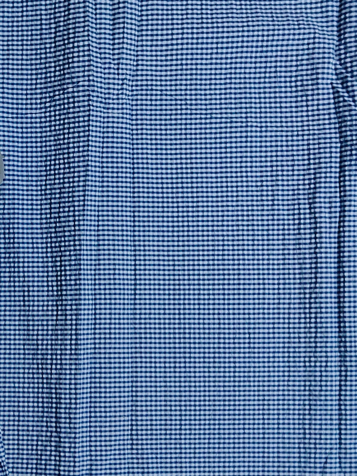 Buy Gingham Seersucker Check Fabric