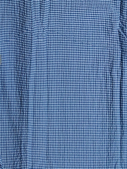 Buy Gingham Seersucker Check Fabric