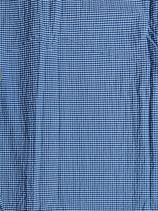 Buy Gingham Seersucker Check Fabric