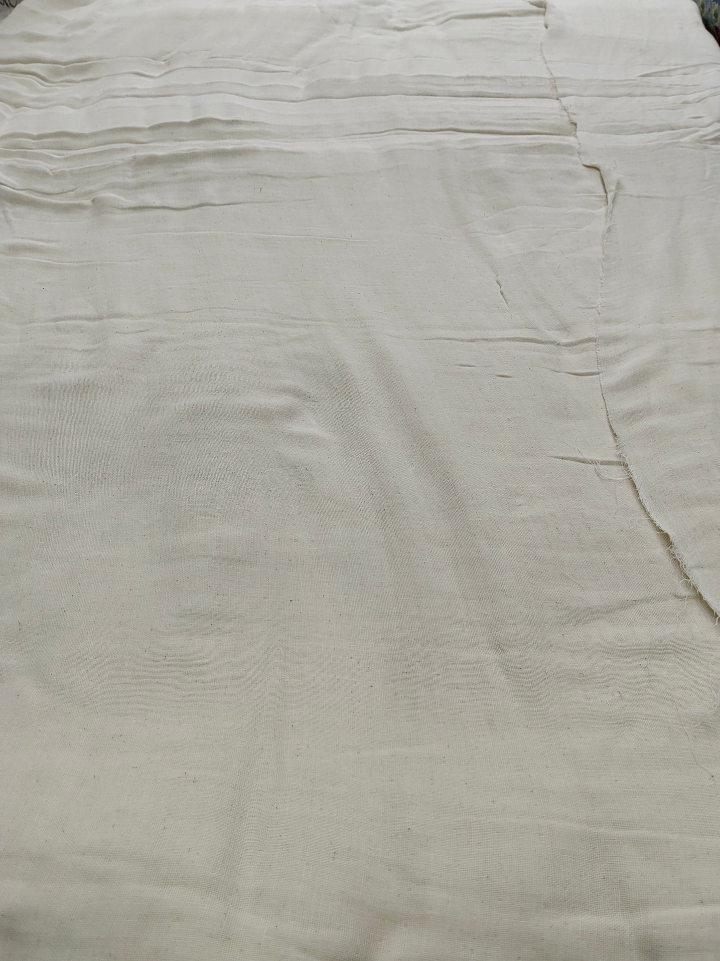 Buy Cotton Muslin Double Cloth Kora Fabric