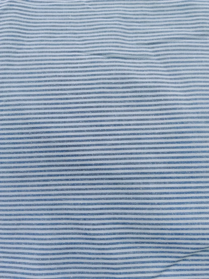 Buy Cotton Blue Stripe Fabric