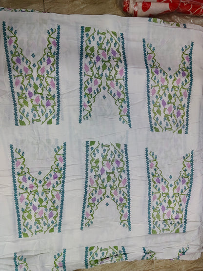 Buy Rayon Traditional Bodo Dokhona Print Fabric