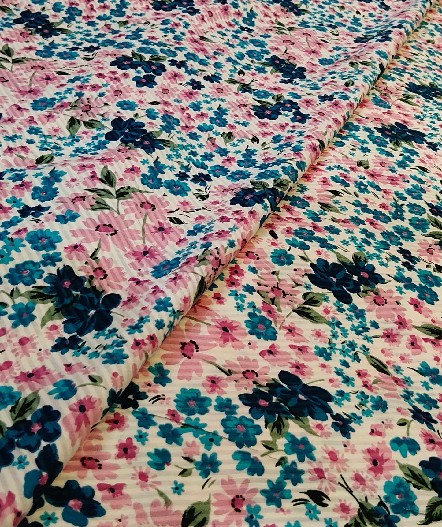 Buy Cotton Self Stripe Fabric