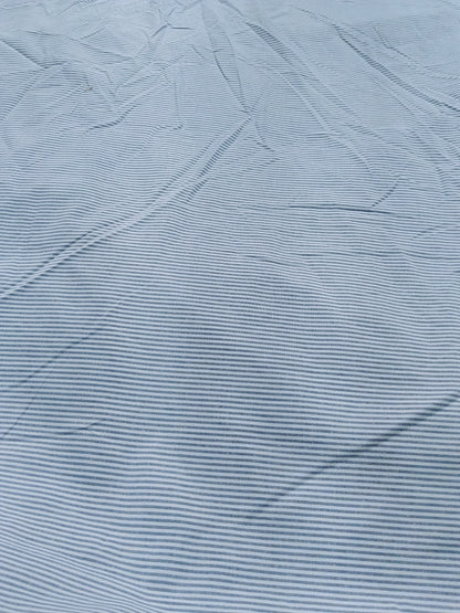 Buy Cotton Blue Stripe Fabric