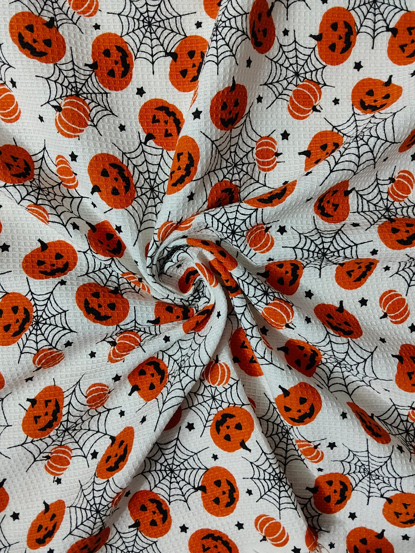Buy Cotton Honeycomb Waffle Print Fabric