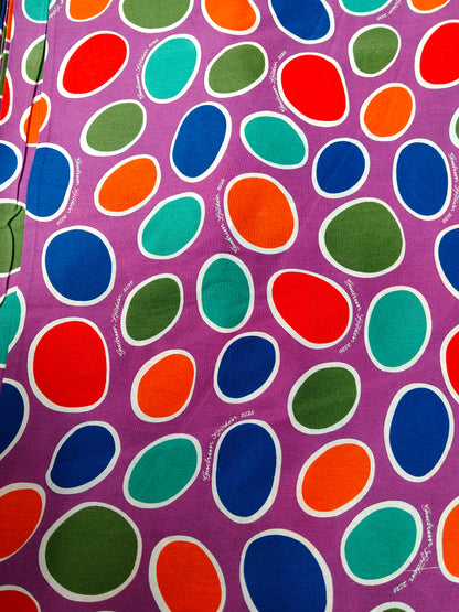 Buy Cotton Sheeting Abstract Multicolour Polka Dot Gudrun Sjoden Design Print Fabric