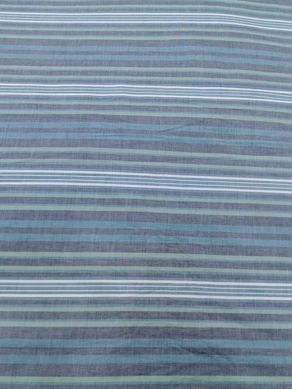 Buy Cotton Poplin Multicolour Stripe Fabric