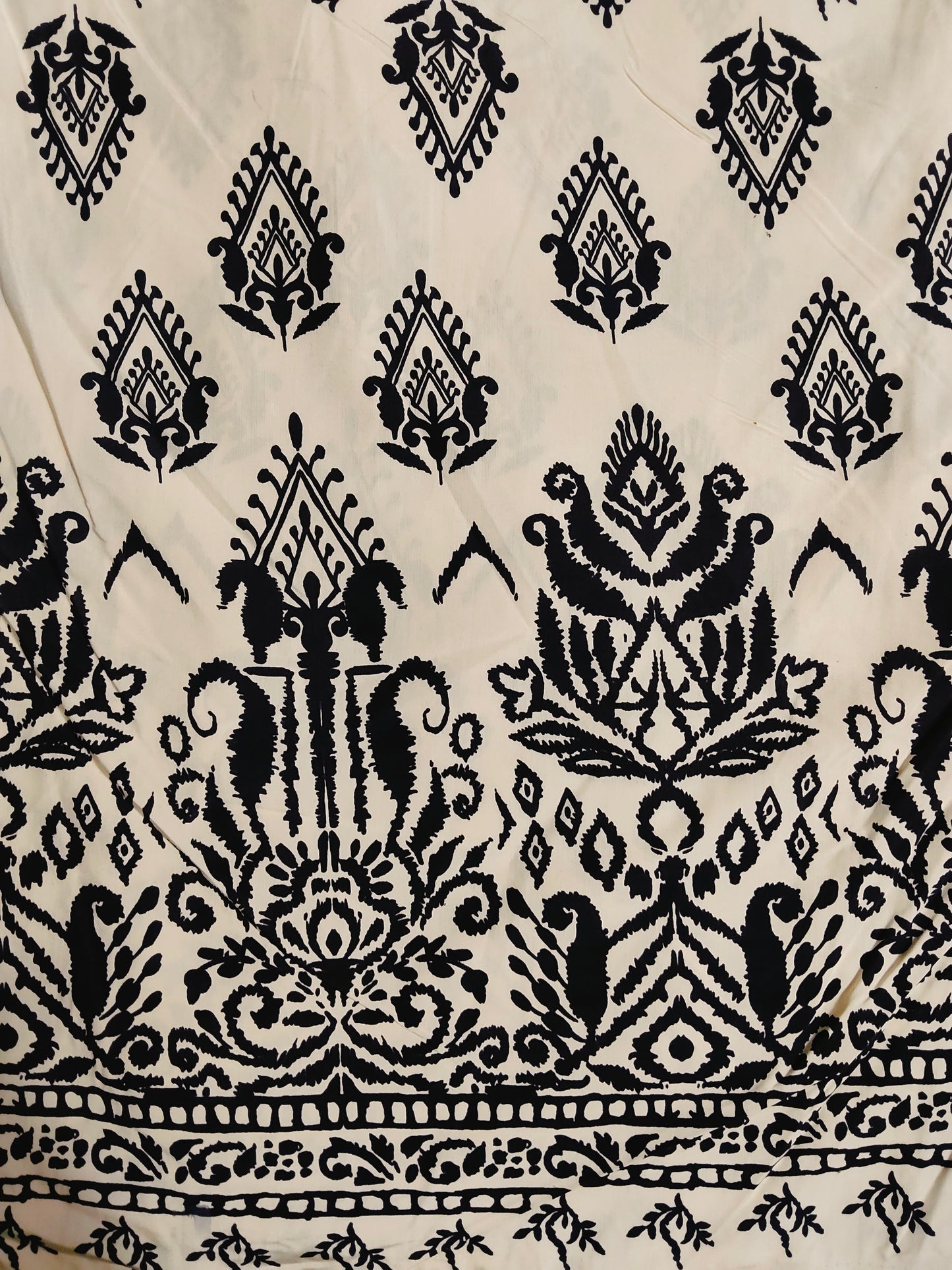 Buy Viscose Linen Print Fabric