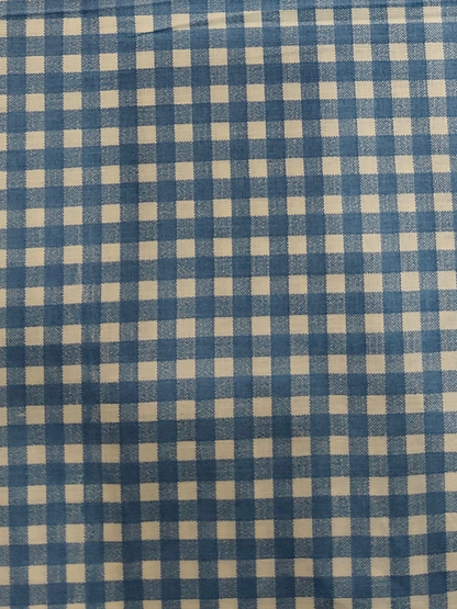 Buy Cotton Poplin Gingham Check Print Fabric