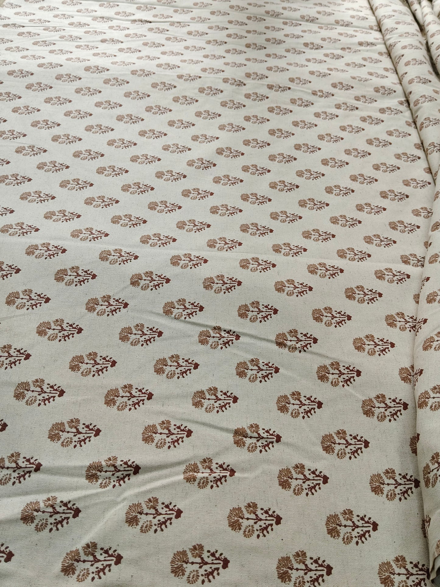 Buy Cotton Flex Butta Floral Motif Print Fabric