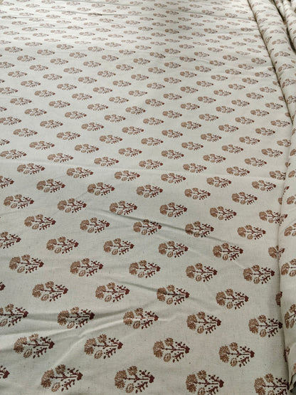 Buy Cotton Flex Butta Floral Motif Print Fabric