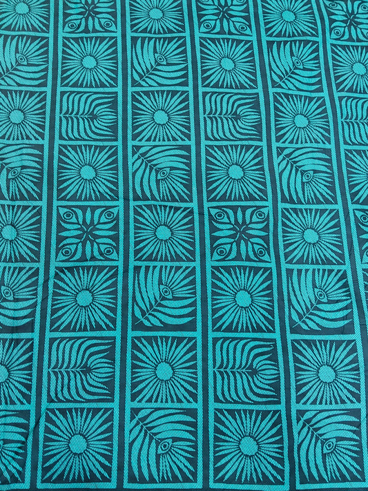 Buy Cotton Poplin Block Print Fabric