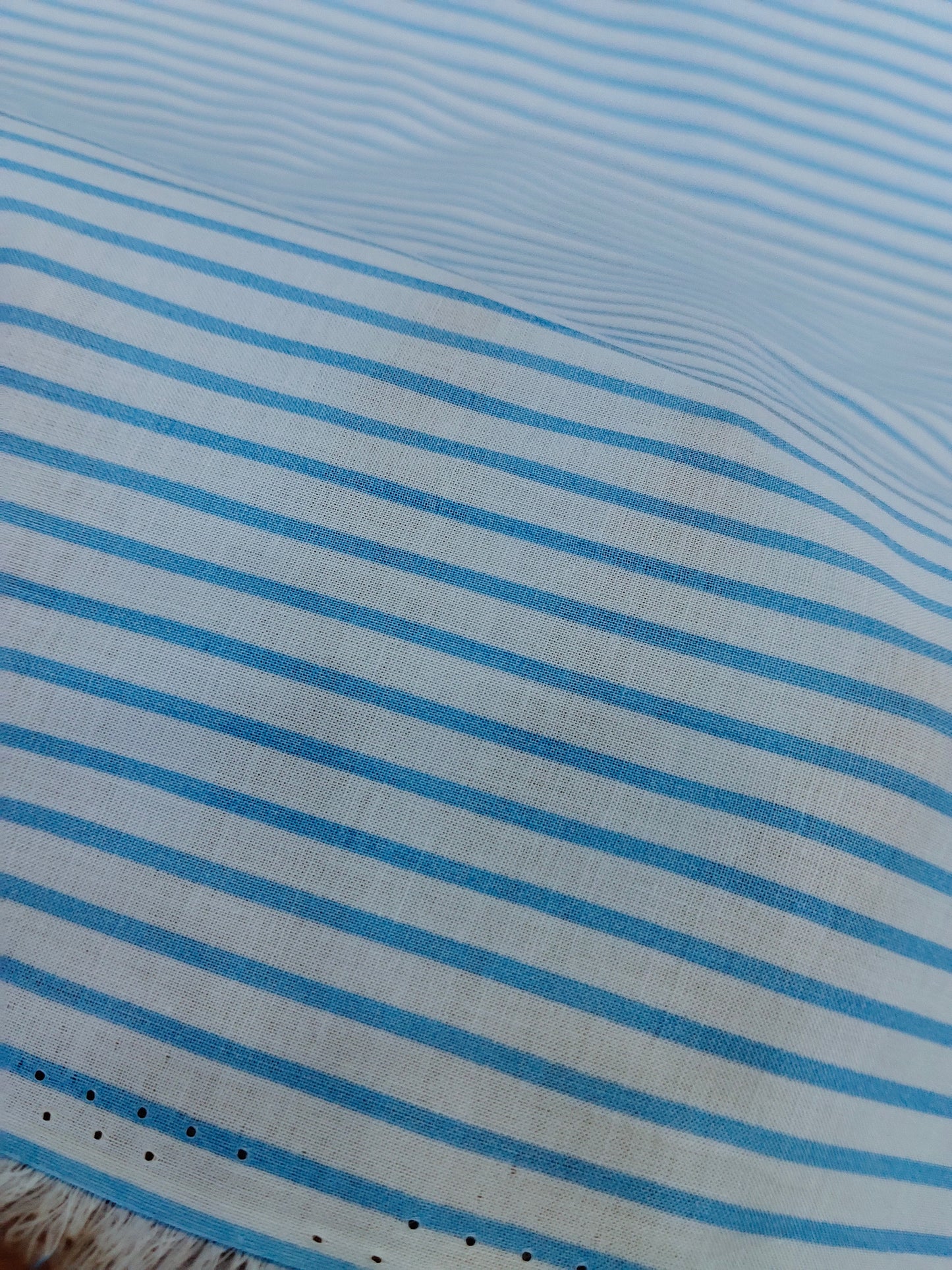 Buy Cotton Cambric Stripe Print Fabric