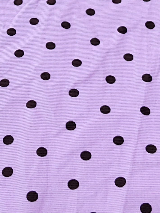 Buy Cotton Lavender Polka Dot Fabric