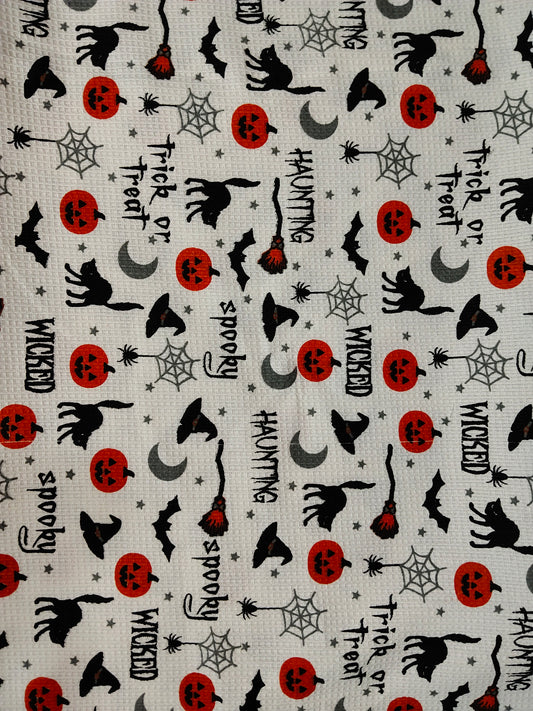 Buy Cotton Honeycomb Waffle Print Fabric
